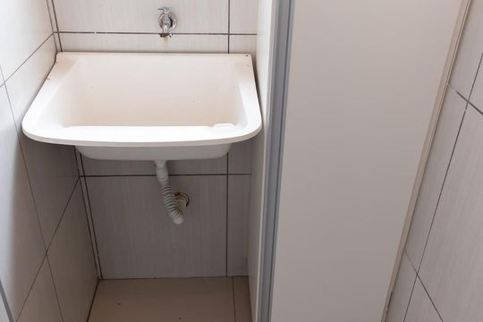 Área de serviço de apartamento para alugar com 2 quartos, 57m² em Vila Santa Catarina, São Paulo