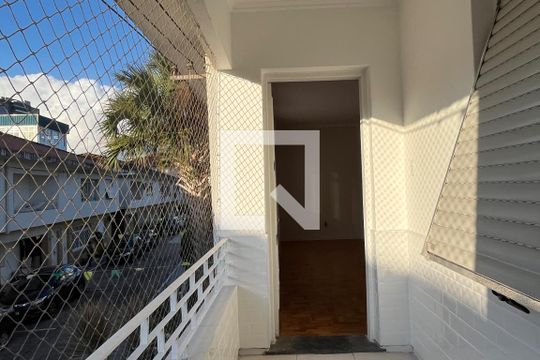Varanda da Sala de casa de condomínio para alugar com 2 quartos, 148m² em Vila Matias, Santos