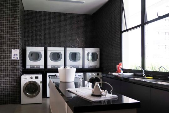 Área comum - Lavanderia de kitnet/studio à venda com 1 quarto, 31m² em Vila Mariana, São Paulo