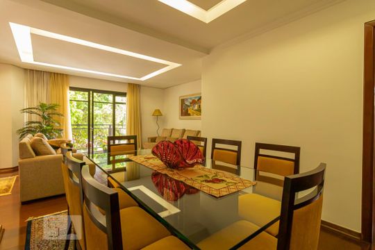 Sala de Jantar de apartamento à venda com 3 quartos, 120m² em Vila Moinho Velho, São Paulo