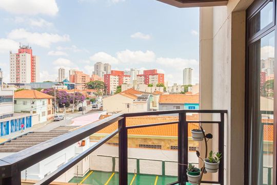 Sacada de apartamento à venda com 3 quartos, 120m² em Vila Moinho Velho, São Paulo