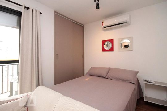 Studio de kitnet/studio para alugar com 1 quarto, 26m² em Campos Elíseos, São Paulo