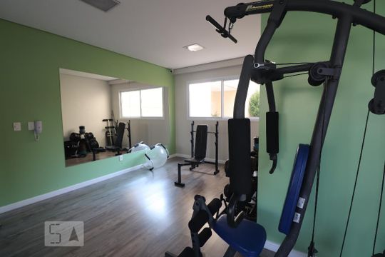 Área comum - Academia de apartamento à venda com 3 quartos, 59m² em Jardim Utinga, Santo André