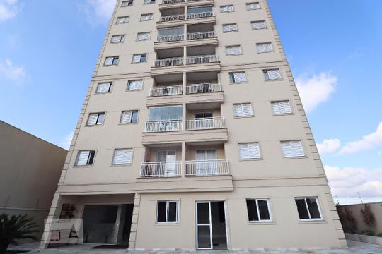 Fachada de apartamento à venda com 3 quartos, 59m² em Jardim Utinga, Santo André