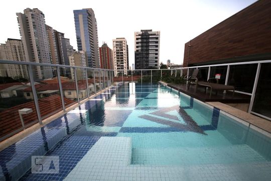 Área comum de apartamento à venda com 1 quarto, 70m² em Vila Gertrudes, São Paulo