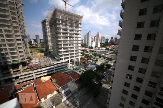 Vista de apartamento à venda com 1 quarto, 70m² em Vila Gertrudes, São Paulo