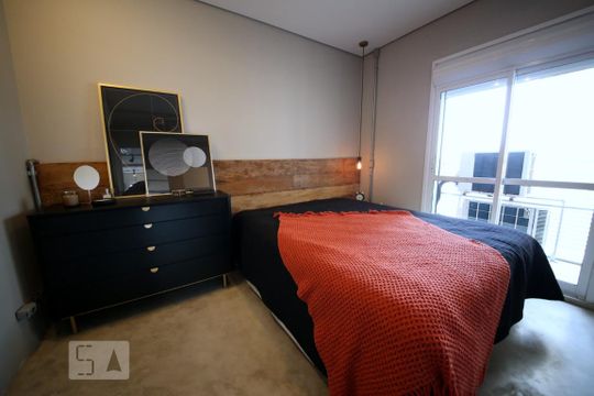 Quarto de apartamento à venda com 1 quarto, 70m² em Vila Gertrudes, São Paulo