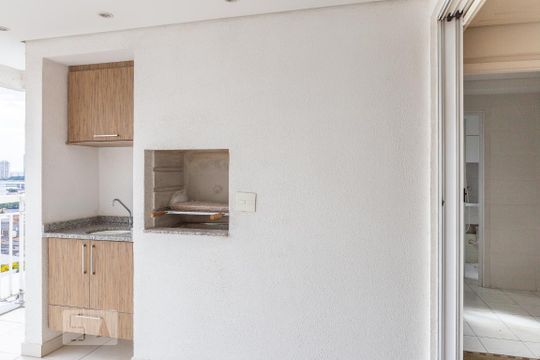 Varanda Gourmet de apartamento à venda com 3 quartos, 96m² em Bom Retiro, São Paulo