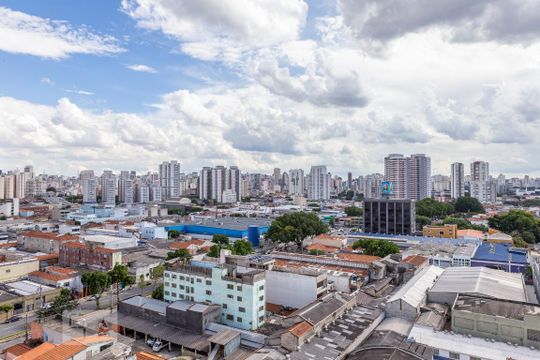 Vista da Varanda Gourmet de apartamento à venda com 3 quartos, 96m² em Bom Retiro, São Paulo