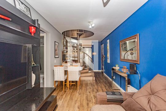 Sala de apartamento para alugar com 3 quartos, 131m² em Jardim Celeste, São Paulo