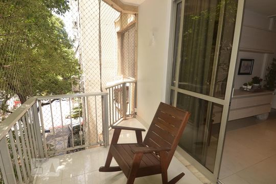 Varanda de apartamento para alugar com 1 quarto, 48m² em Copacabana, Rio de Janeiro