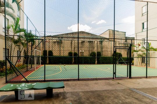 Quadra Esportiva de apartamento à venda com 2 quartos, 44m² em Cidade Luz, São Paulo