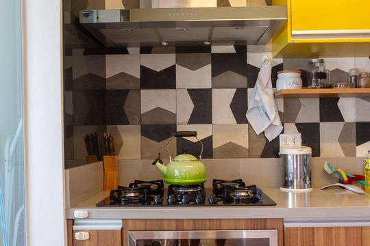 Cozinha de apartamento para alugar com 3 quartos, 110m² em Vila Ipojuca, São Paulo