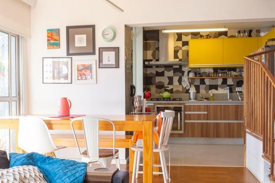 Sala de apartamento para alugar com 3 quartos, 110m² em Vila Ipojuca, São Paulo