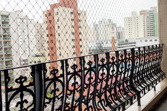 Varanda da Sala de apartamento à venda com 4 quartos, 254m² em Santa Paula, São Caetano do Sul