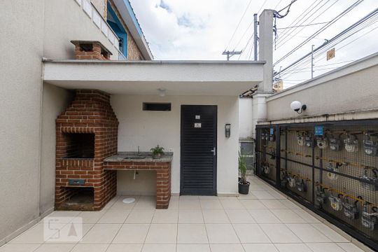 Área comum - Churrasqueira de casa de condomínio à venda com 1 quarto, 36m² em Vila Esperança, São Paulo