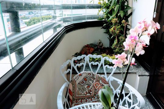 Varanda de apartamento à venda com 2 quartos, 140m² em Bosque da Saúde, São Paulo