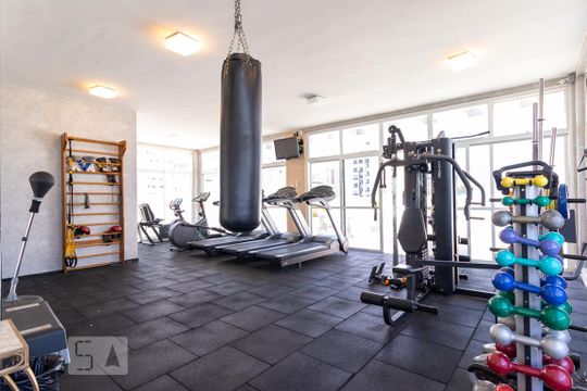 Área comum - Academia de apartamento para alugar com 2 quartos, 60m² em Jardim Paulista, São Paulo