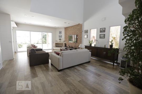 Sala de casa à venda com 5 quartos, 450m² em City América, São Paulo