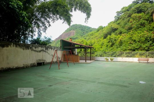 Área comum - Churrasqueira de apartamento à venda com 3 quartos, 100m² em Copacabana, Rio de Janeiro