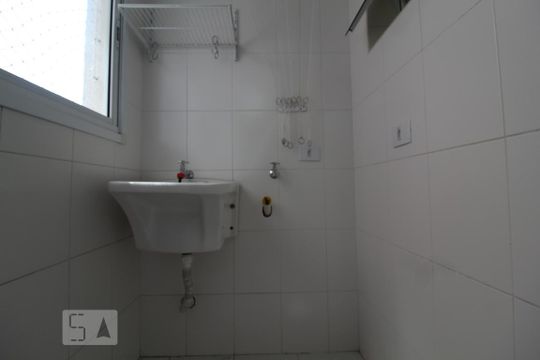 Área de Serviço de apartamento à venda com 2 quartos, 74m² em Santa Maria, São Caetano do Sul