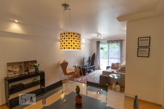 Sala de apartamento para alugar com 3 quartos, 95m² em Vila Sofia, São Paulo