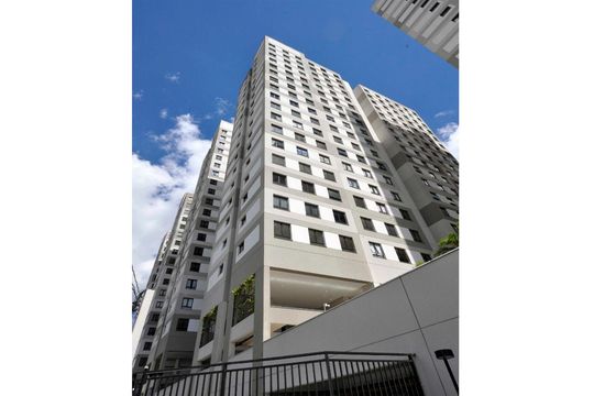 Fachada do bloco de apartamento à venda com 2 quartos, 38m² em Presidente Altino, Osasco