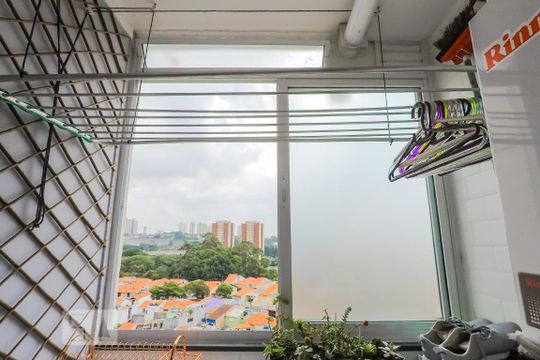 Área de Serviço de apartamento à venda com 2 quartos, 47m² em Parque Fongaro, São Paulo