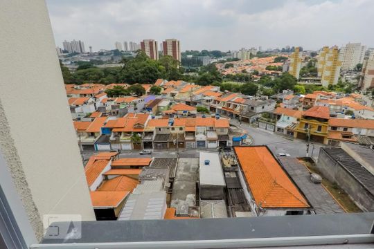 Vista área de Serviço de apartamento à venda com 2 quartos, 47m² em Parque Fongaro, São Paulo