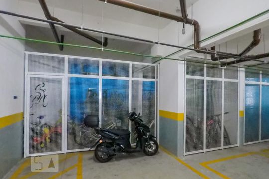 Área comum- bicicletario de apartamento à venda com 2 quartos, 47m² em Parque Fongaro, São Paulo
