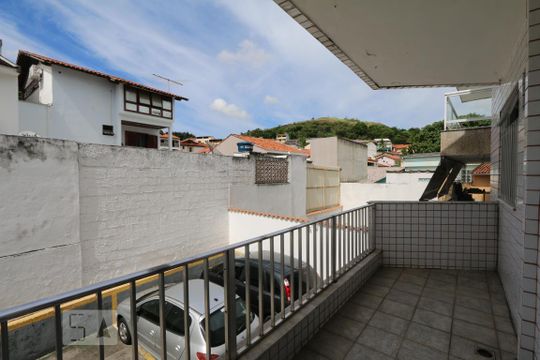 Varanda da Sala de apartamento à venda com 2 quartos, 52m² em Taquara, Rio de Janeiro