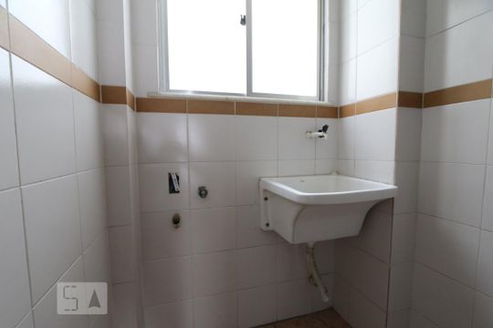 Detalhe da area de serviço de apartamento à venda com 2 quartos, 52m² em Taquara, Rio de Janeiro