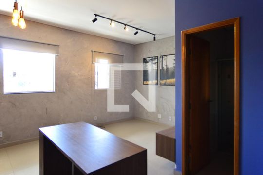 Sala-cozinha de apartamento para alugar com 1 quarto, 41m² em Belenzinho, São Paulo