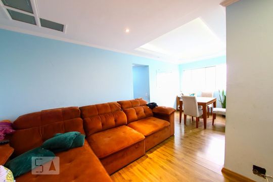 Sala  de apartamento à venda com 3 quartos, 66m² em Vila Leonor, Guarulhos