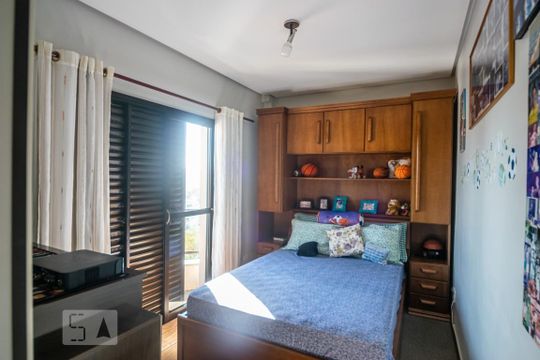 Suíte 1 de apartamento à venda com 3 quartos, 168m² em Vila Mariza, São Bernardo do Campo