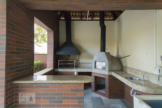 Área comum - Churrasqueira de apartamento para alugar com 1 quarto, 41m² em Vila Mariana, São Paulo
