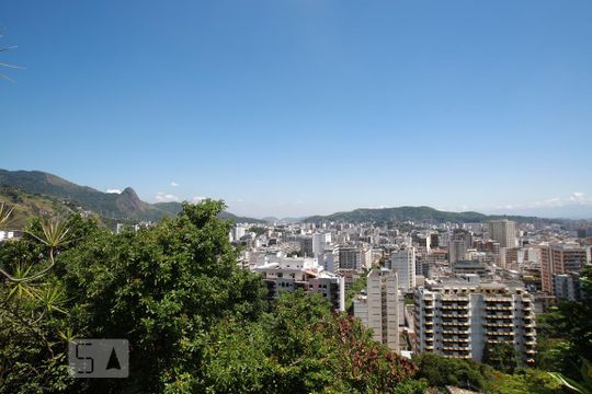 Varanda Vista de apartamento para alugar com 4 quartos, 280m² em Tijuca, Rio de Janeiro