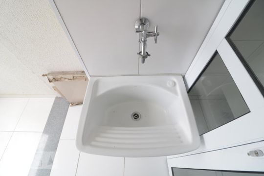 Area de serviço - tanque de apartamento para alugar com 2 quartos, 52m² em Mooca, São Paulo