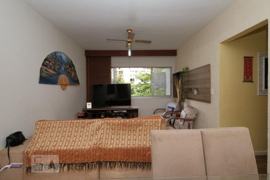 Sala de apartamento à venda com 3 quartos, 105m² em Tijuca, Rio de Janeiro
