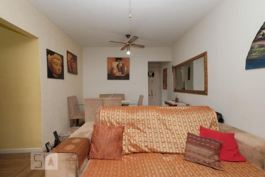 Sala de apartamento à venda com 3 quartos, 105m² em Tijuca, Rio de Janeiro