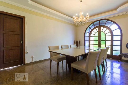 Sala de Jantar de casa para alugar com 4 quartos, 460m² em Nova Cachoeirinha, Belo Horizonte