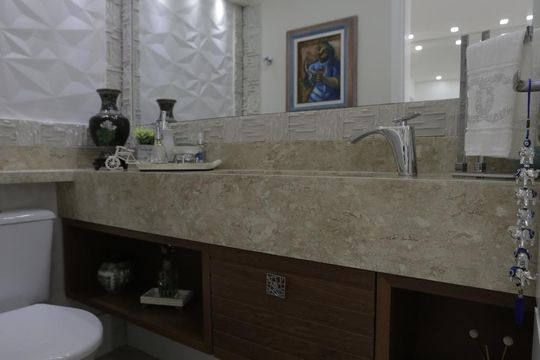Lavabo de apartamento à venda com 3 quartos, 258m² em Vila Dom Pedro Ii, São Paulo