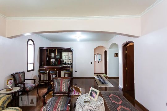 Sala de casa à venda com 4 quartos, 420m² em Jaguaribe, Osasco