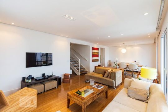 Sala de apartamento à venda com 4 quartos, 202m² em Vila Mascote, São Paulo