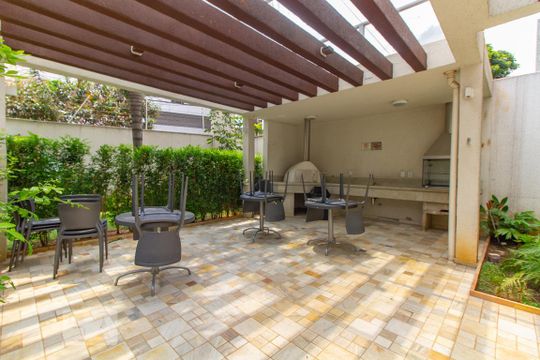 Área comum - Churrasqueira de apartamento para alugar com 2 quartos, 49m² em Belém, São Paulo