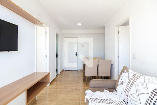 Sala de apartamento para alugar com 2 quartos, 49m² em Belém, São Paulo