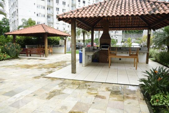 Área comum - Churrasqueira de apartamento à venda com 2 quartos, 52m² em Jacarepaguá, Rio de Janeiro