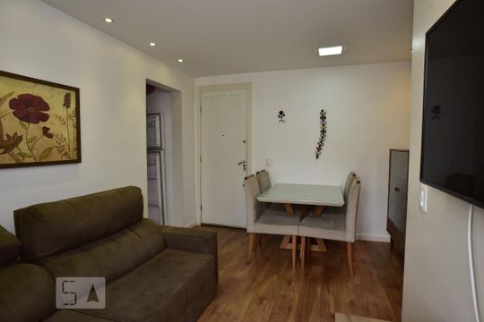 Sala de apartamento à venda com 2 quartos, 52m² em Jacarepaguá, Rio de Janeiro
