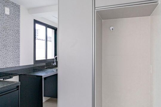 Cozinha de apartamento para alugar com 2 quartos, 60m² em Funcionários, Belo Horizonte