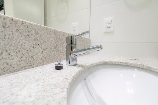 Banheiro de apartamento para alugar com 2 quartos, 60m² em Funcionários, Belo Horizonte
